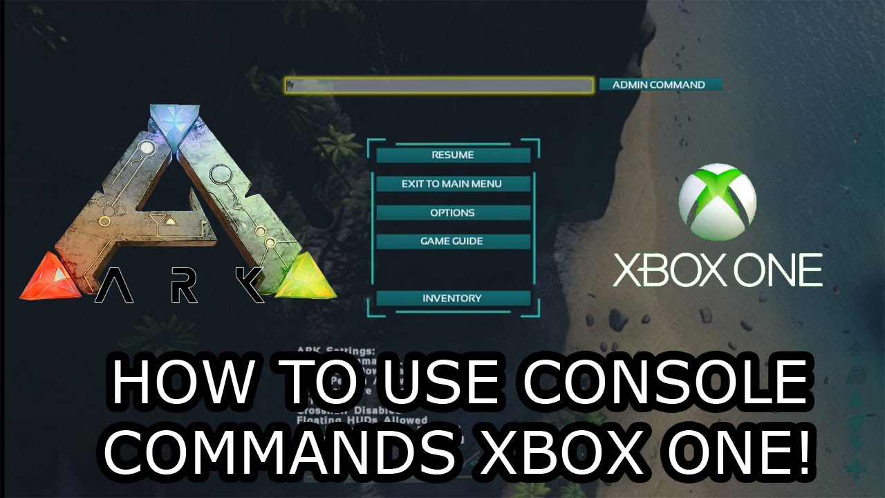 admin commands ark xbox