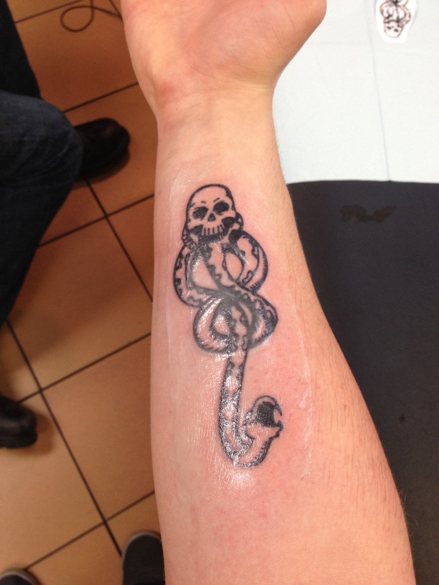 real death eater tattoo