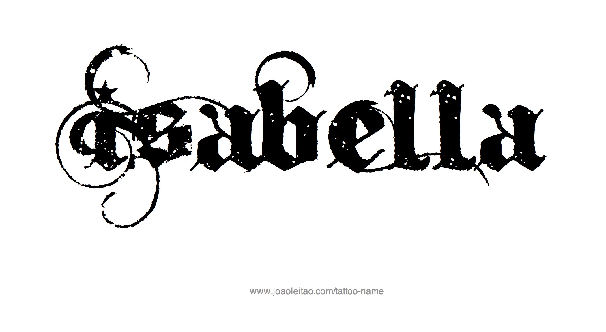 isabella tattoo ideas