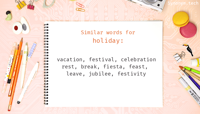 holiday synonym