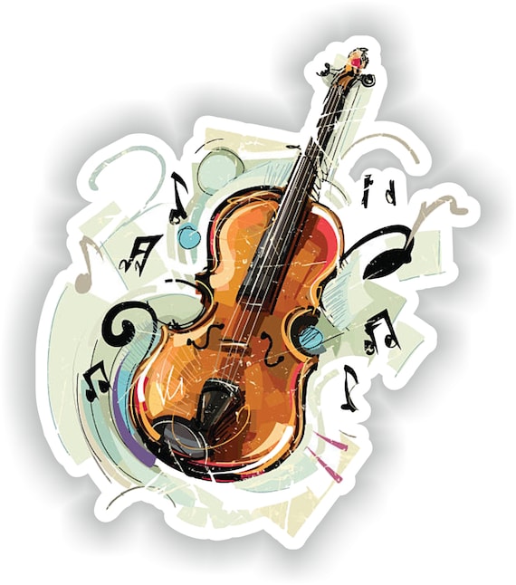 violin stickers