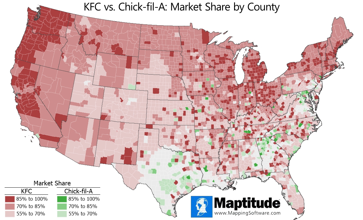 kfc map