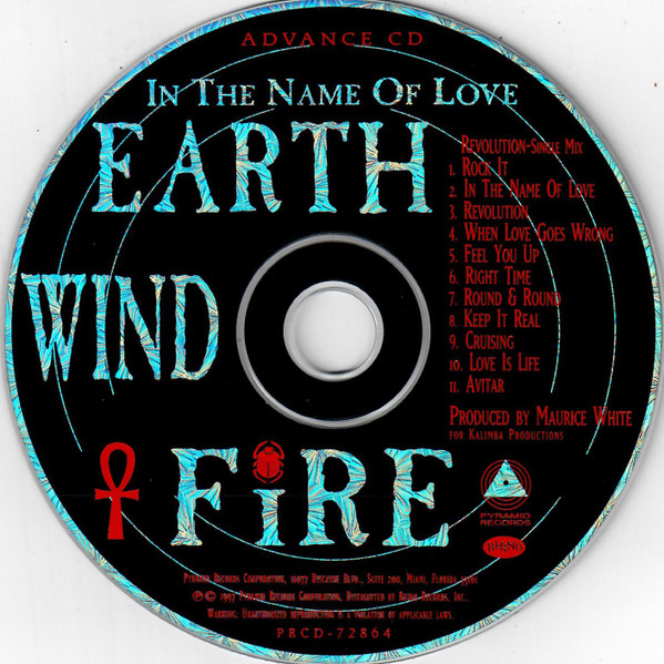 earth wind and fire in the name of love
