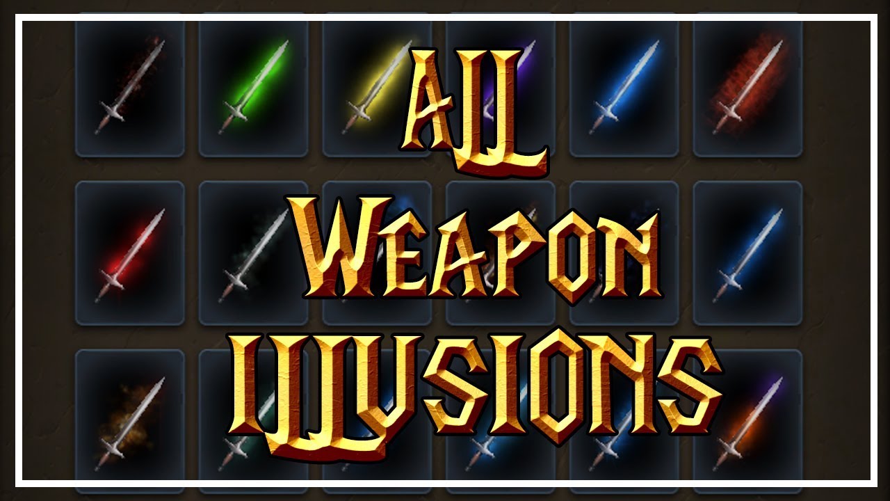 all weapon illusions wow