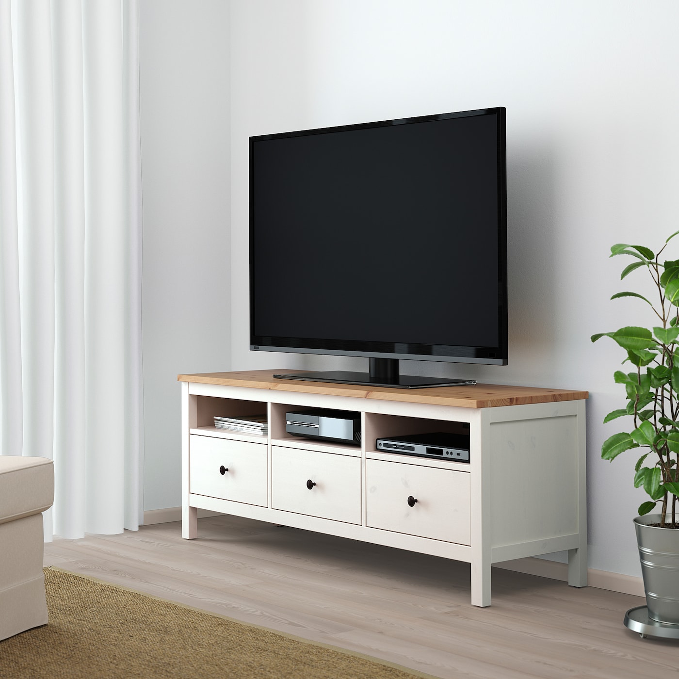 ikea tv unit white