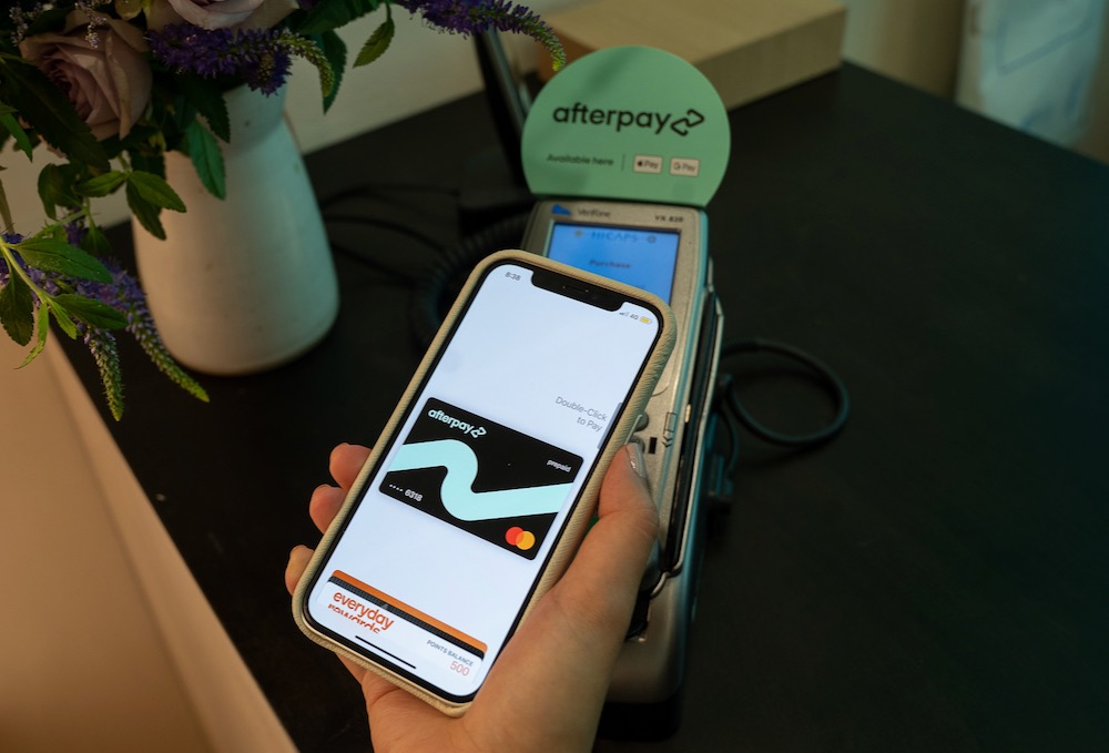 how to set up afterpay card on iphone