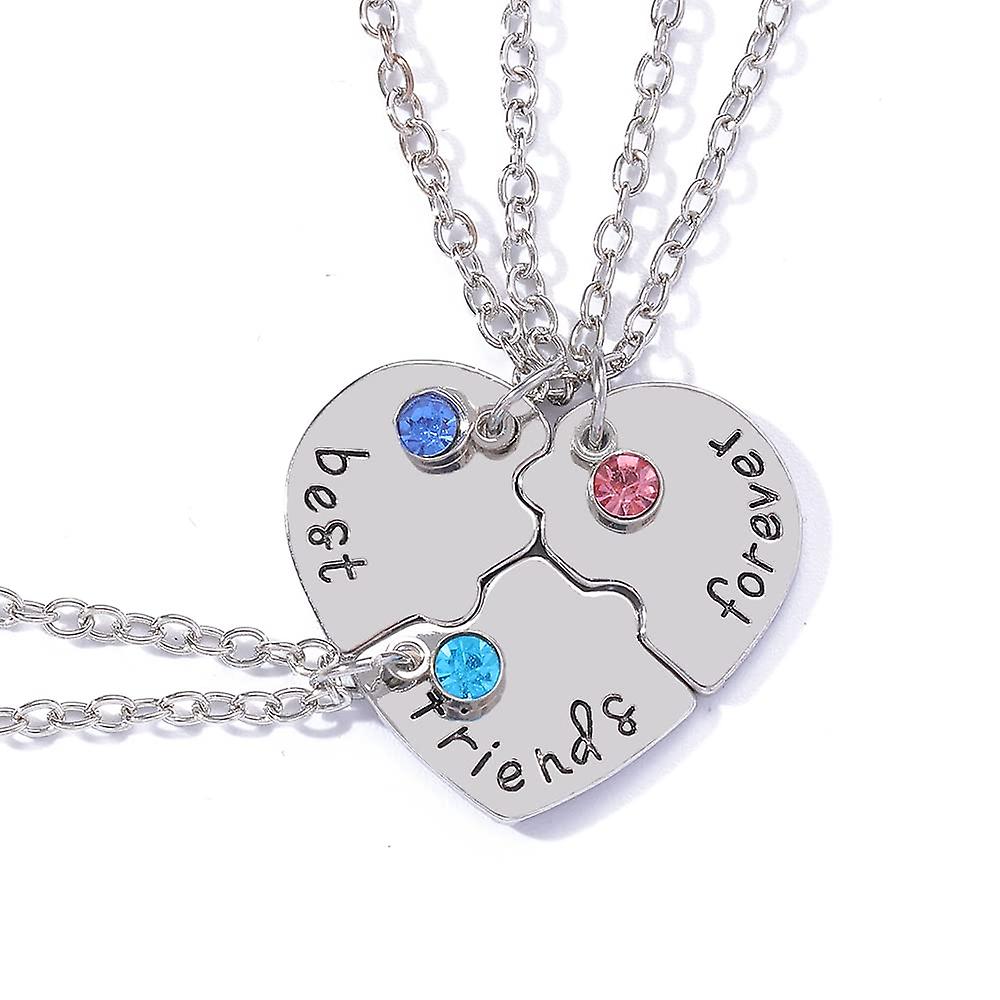 3 piece bff necklace