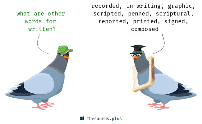 written thesaurus