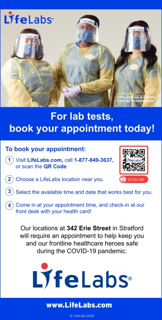 life labs appointment