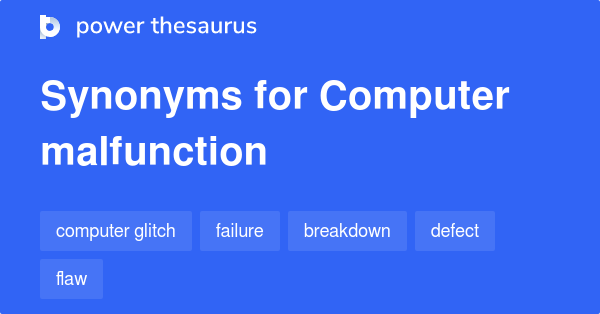 malfunction synonym