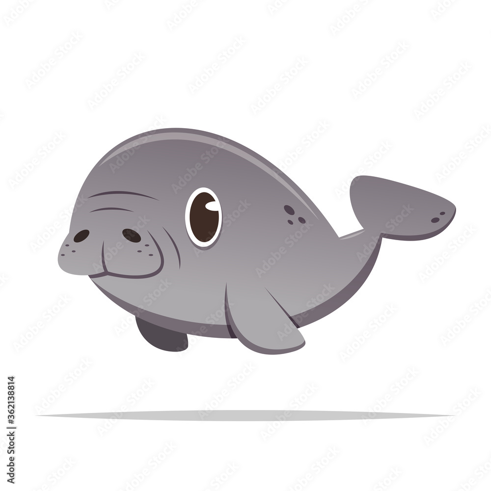 dugong cartoon