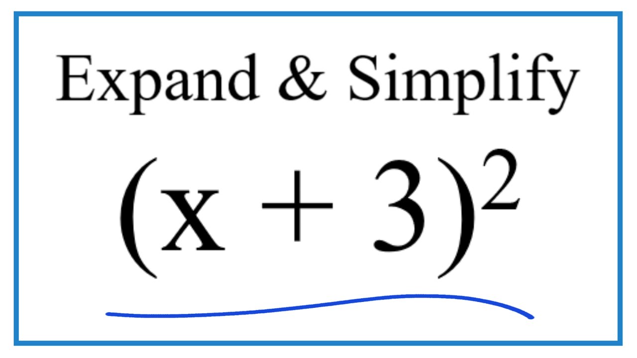 3 x squared