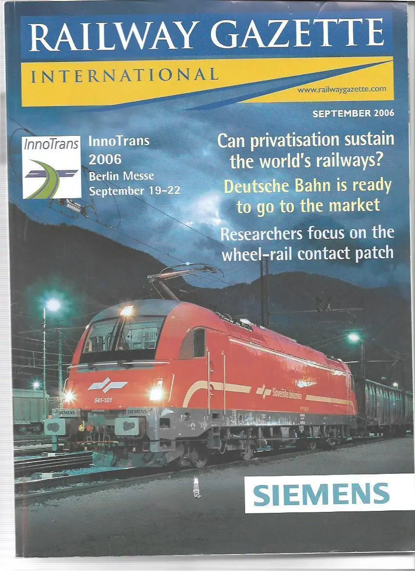 railway gazette magazine