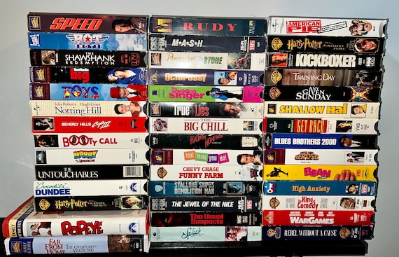 vhs films for sale