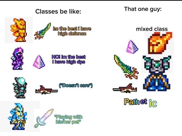 clases terraria