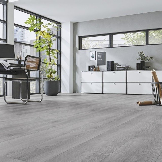 cheapest grey laminate flooring