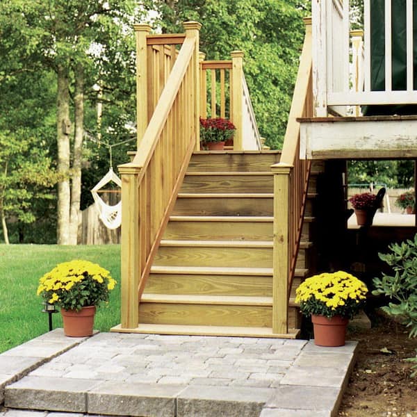 pre built outdoor stairs