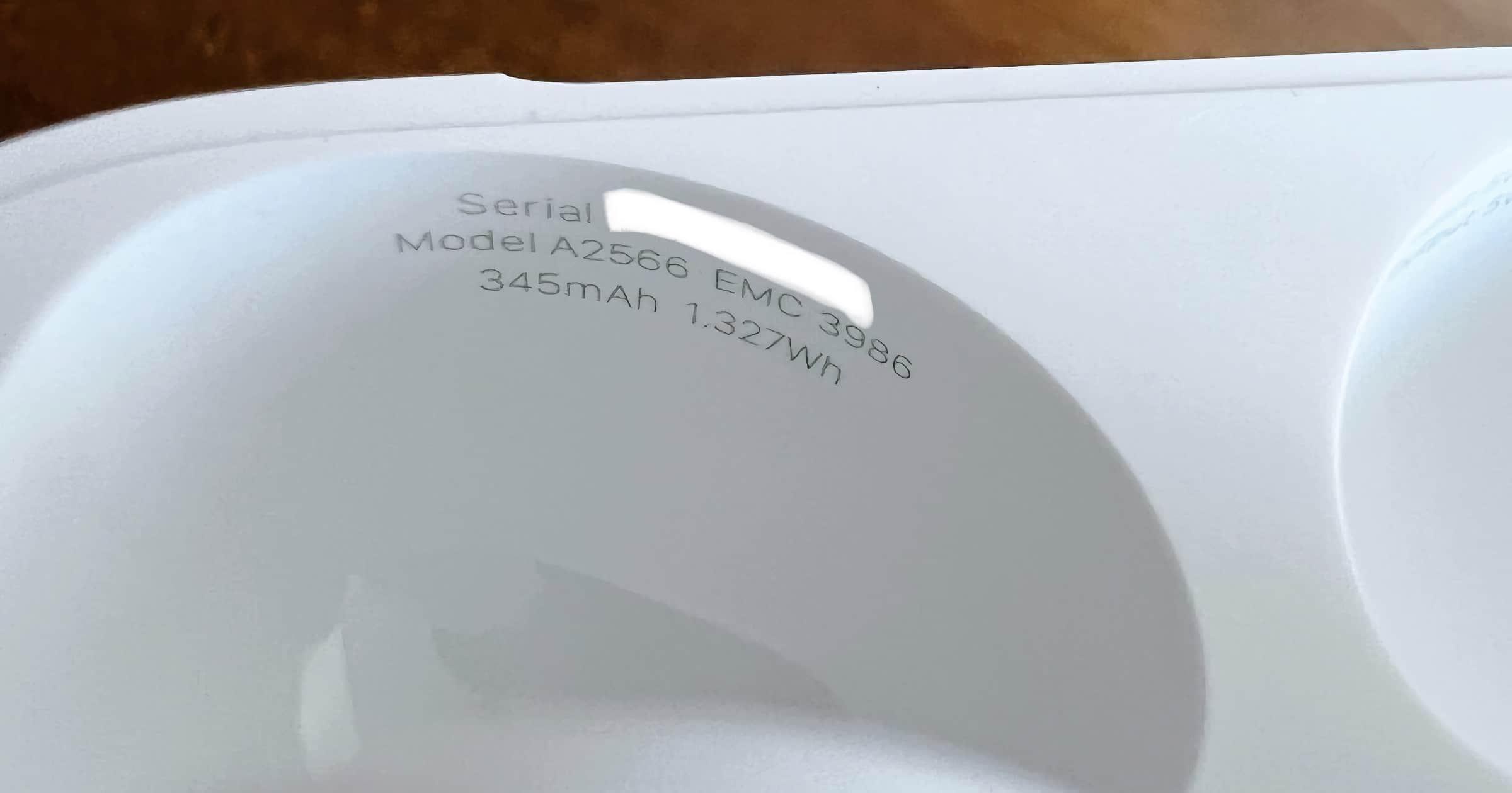 airpods pro serial number