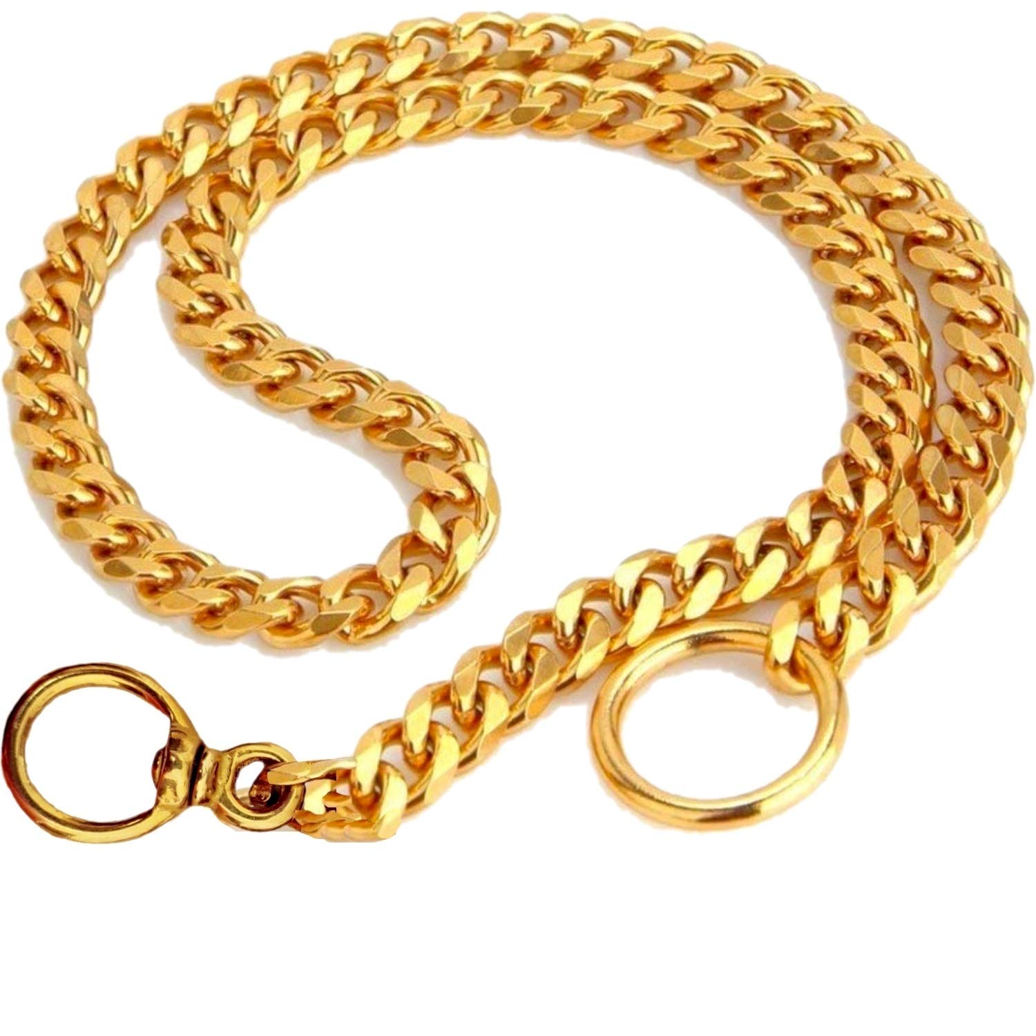 brass dog chain