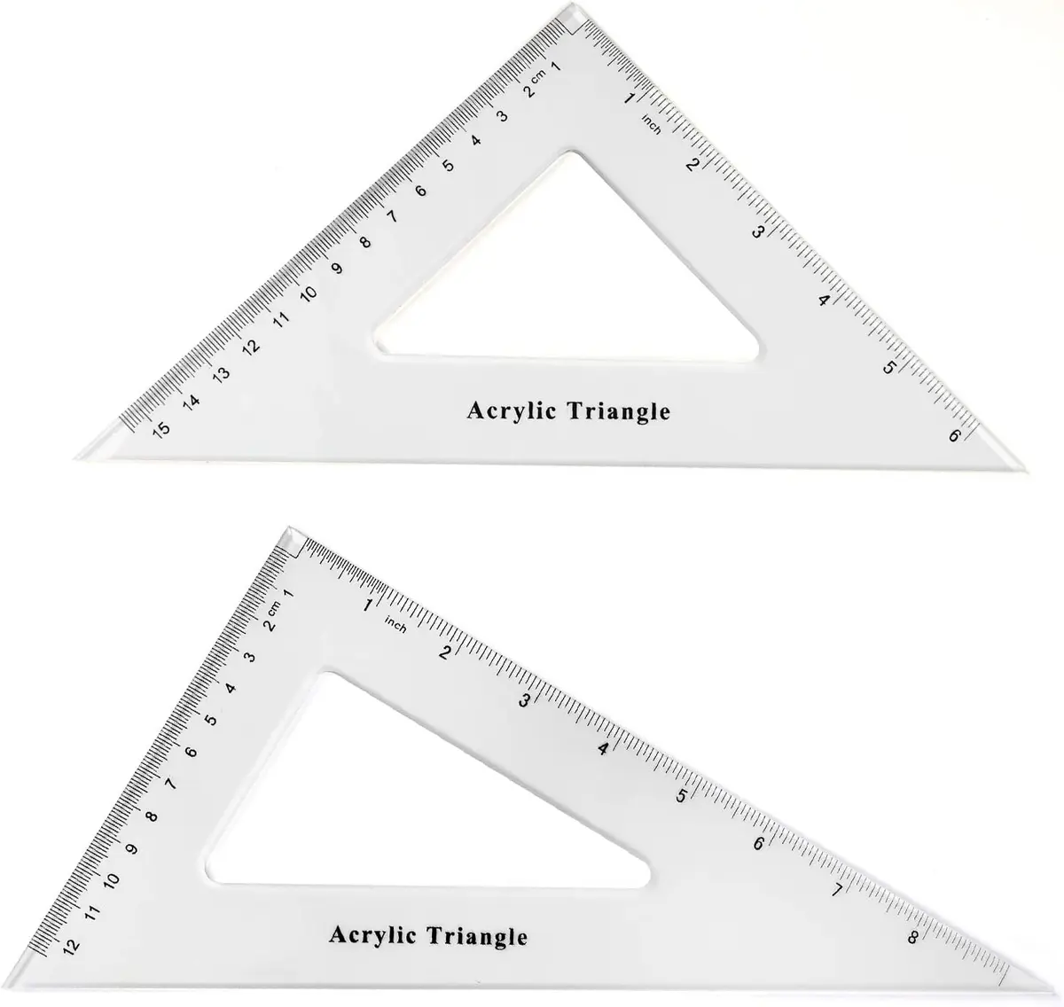 30 by 60 triangle ruler