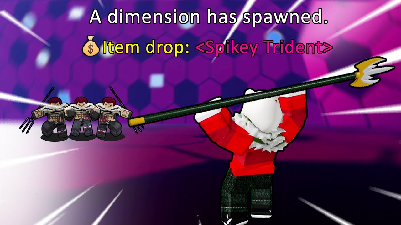 spikey trident