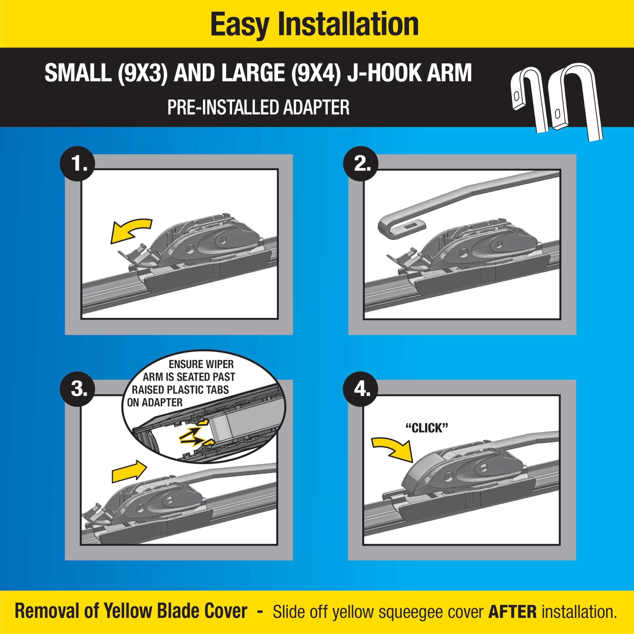 rain x wiper installation