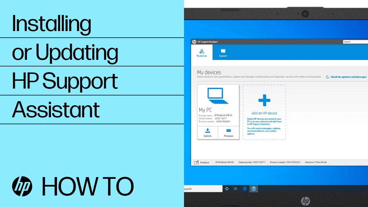 hp support assist download