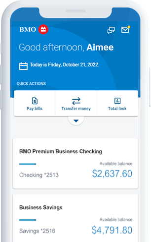 bmo business online banking