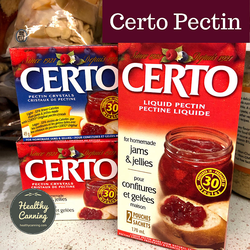 kraft certo recipes