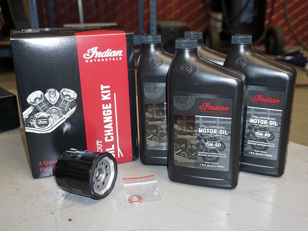 indian scout bobber oil