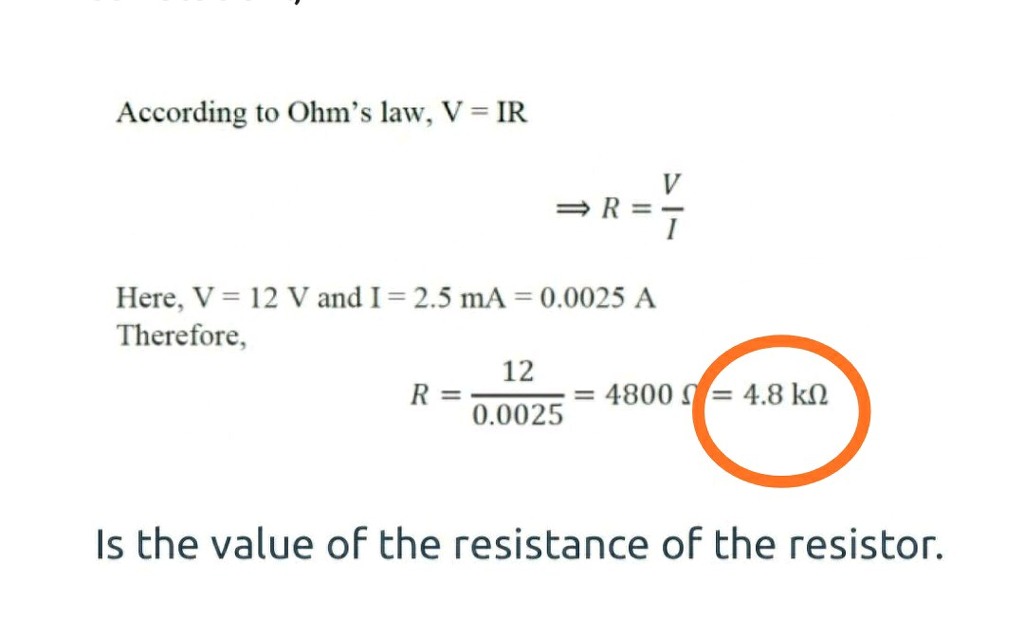 when a 12v battery is connected across an unknown