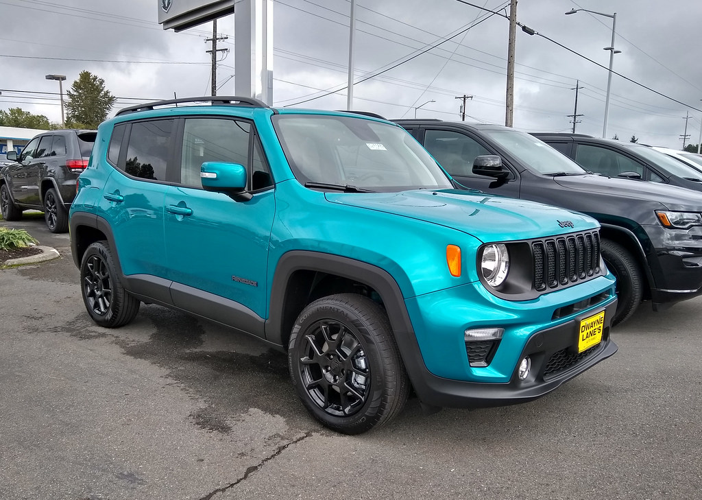 jeep renegade turquoise