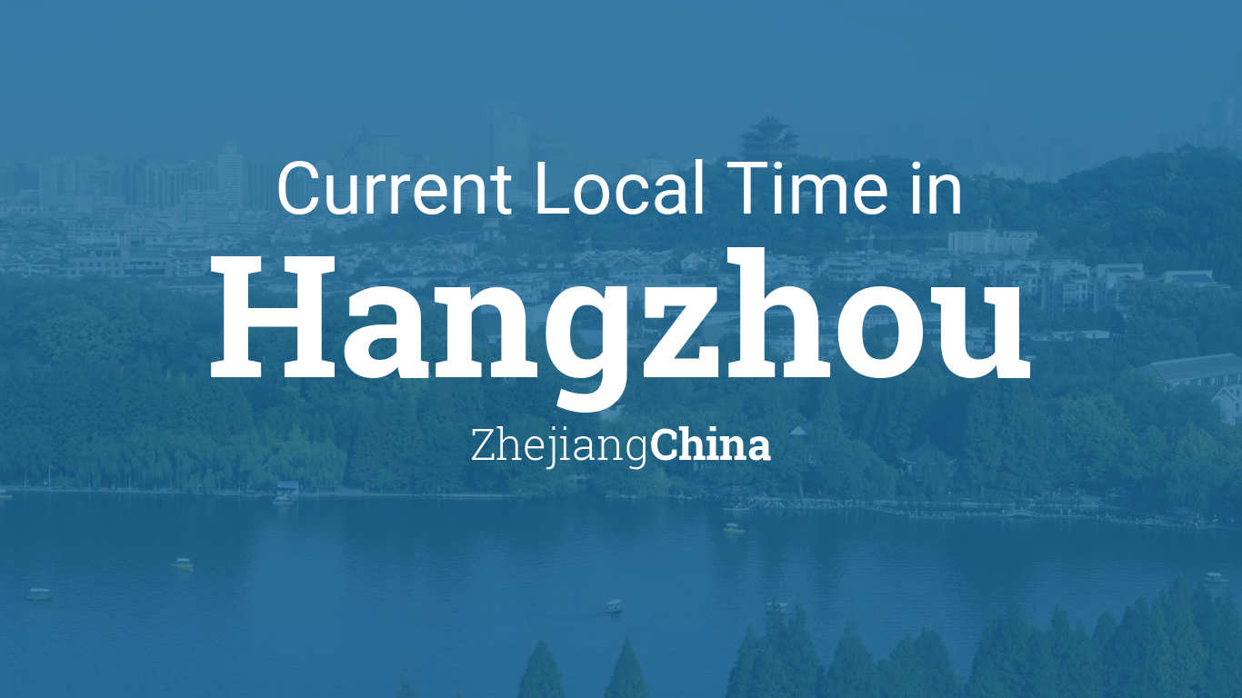 hangzhou time zone