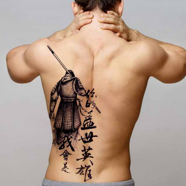 tatto japones samurai