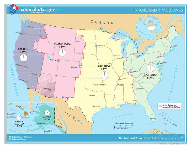 us central time zone