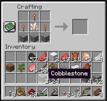 mc comparator recipe