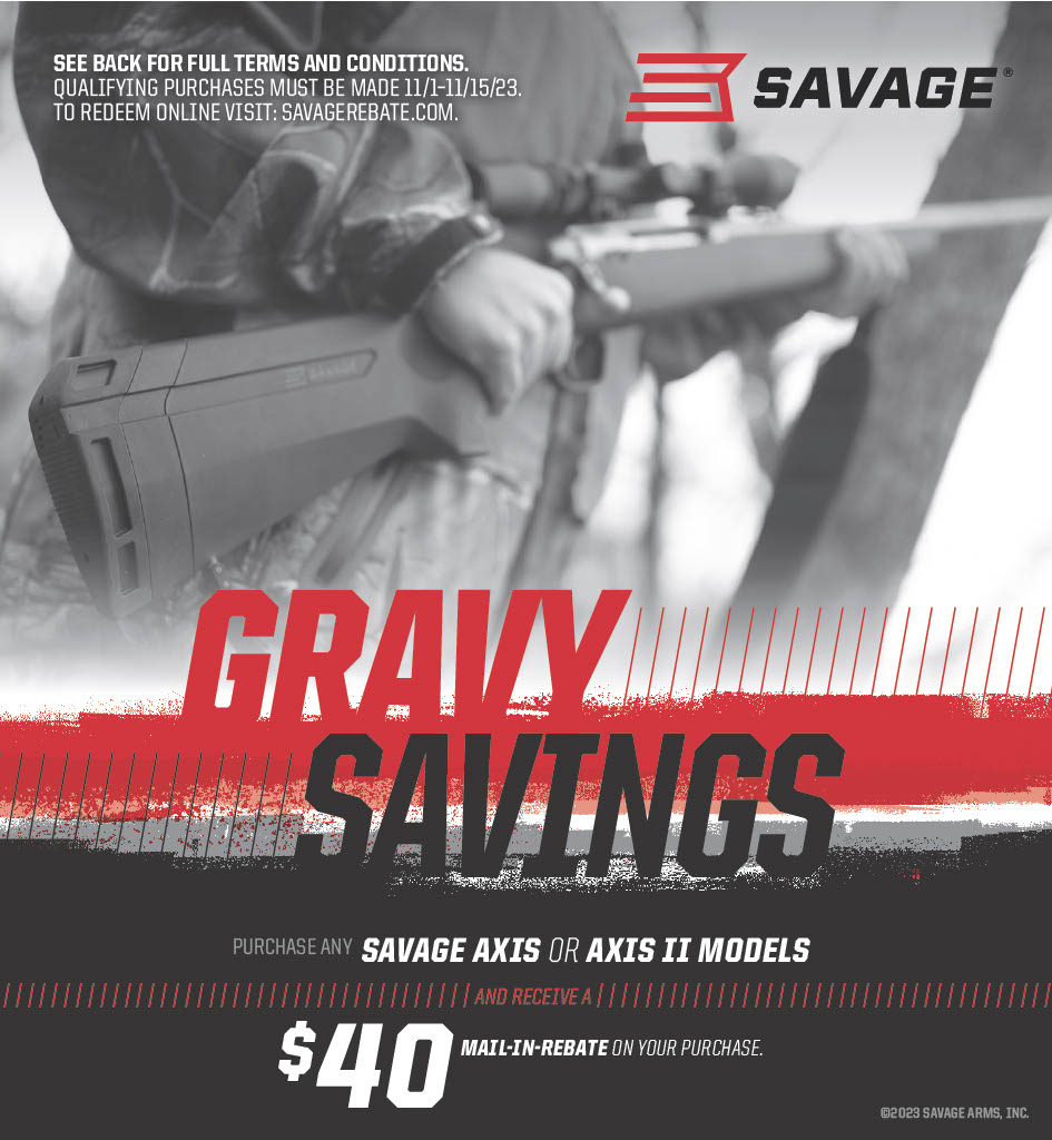 savage 110 rebate