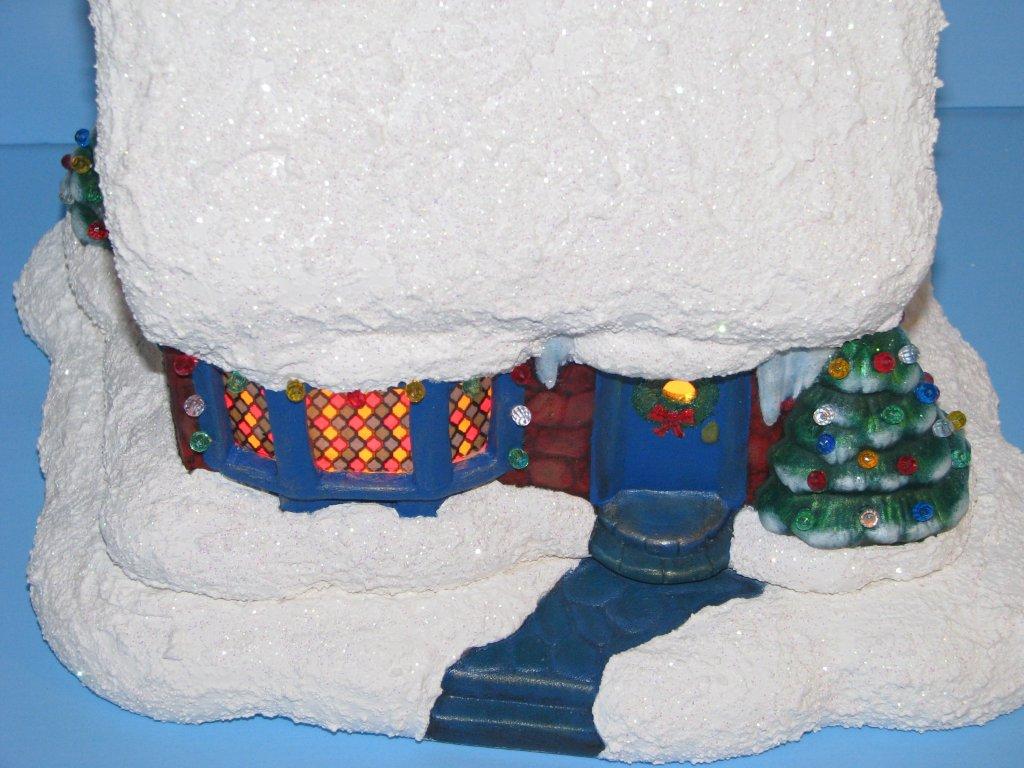 ceramic snow house