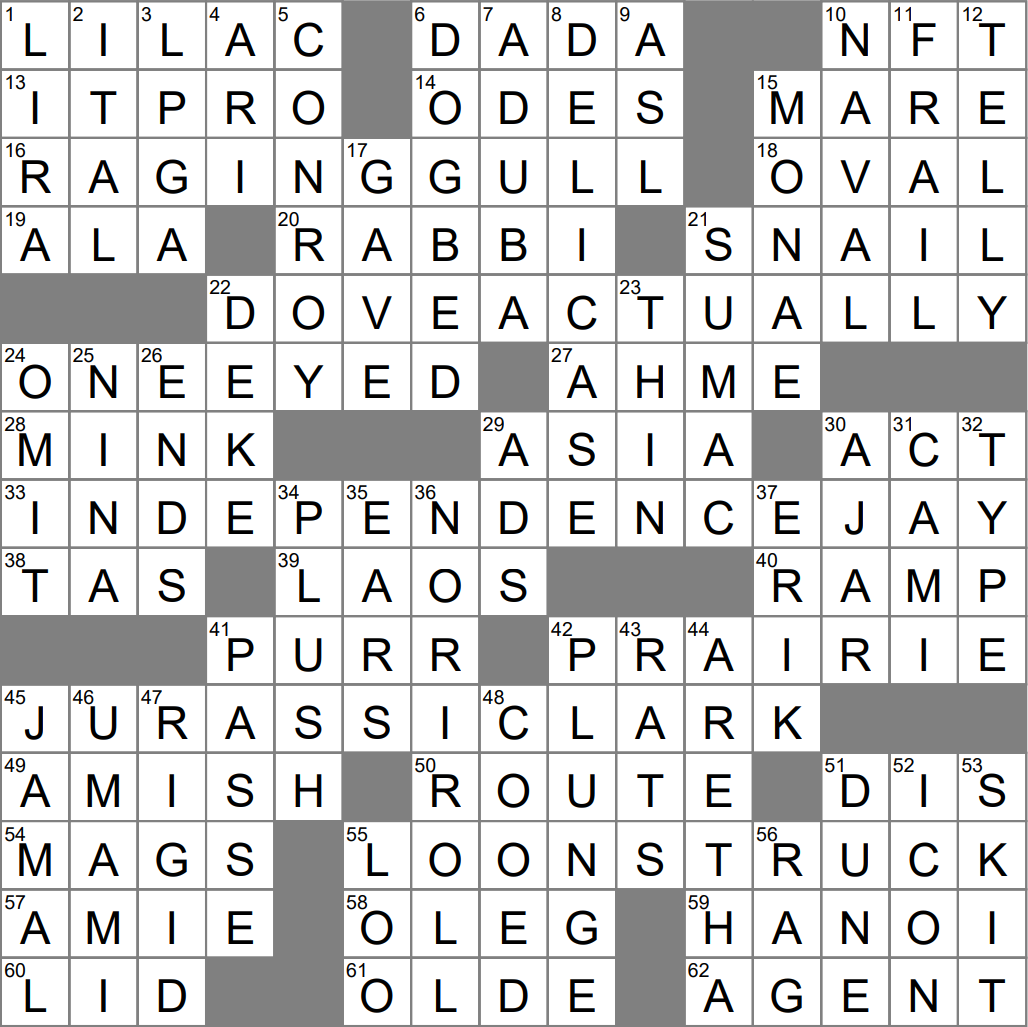 yielded crossword clue