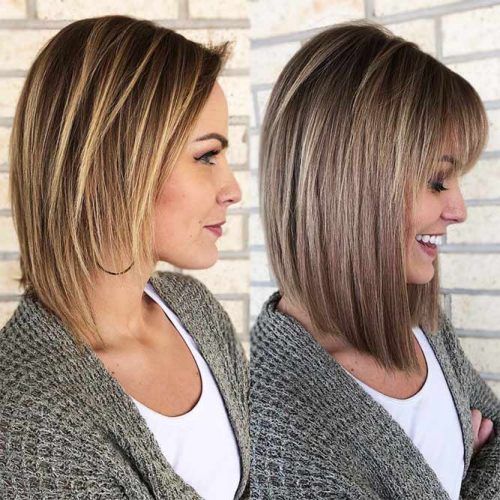 long bob haircut 2018