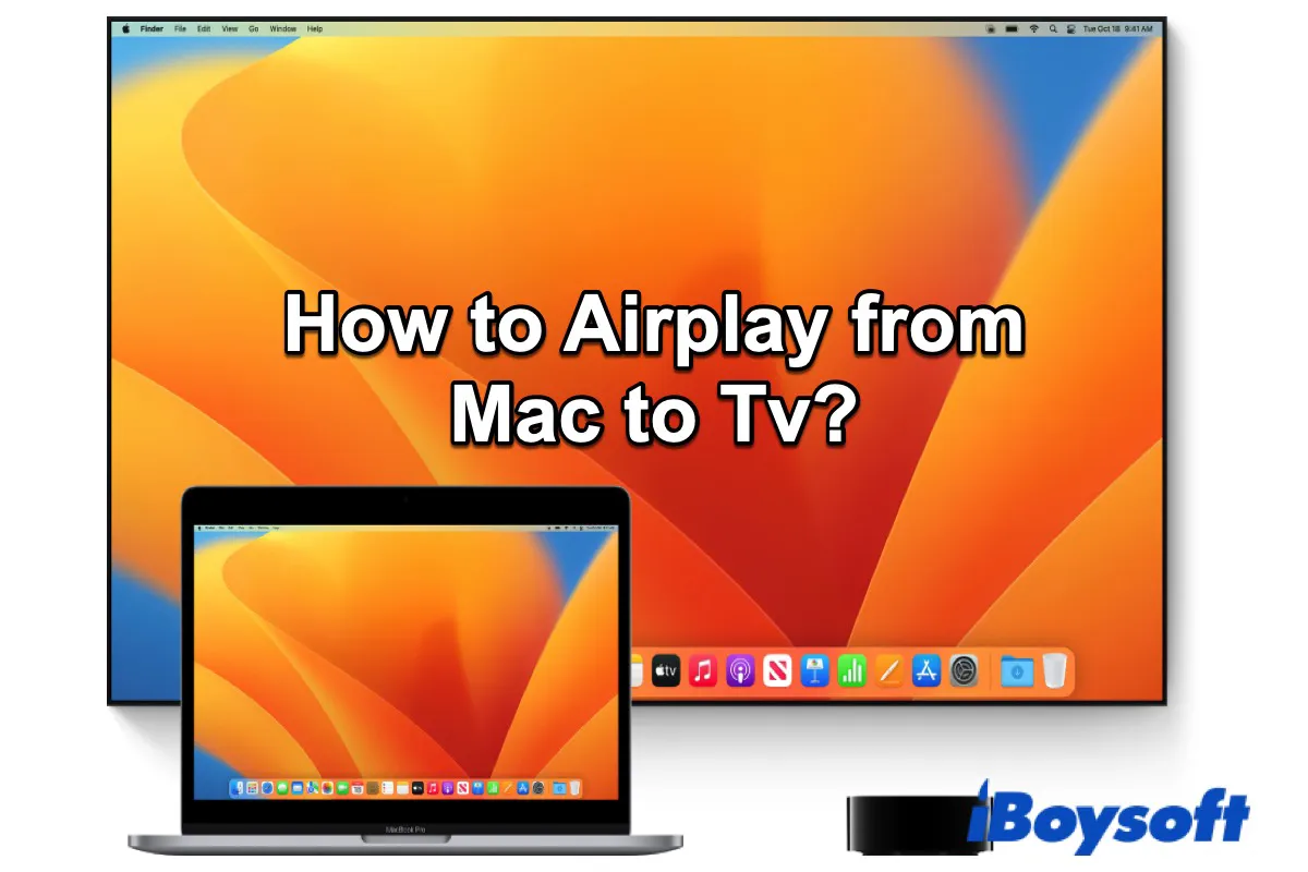 mac os ventura airplay