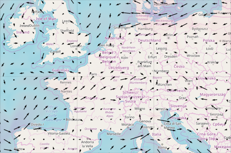 openweathermap map