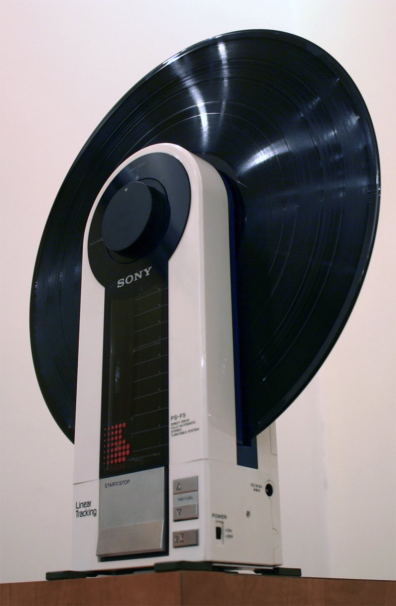 sony portable record player