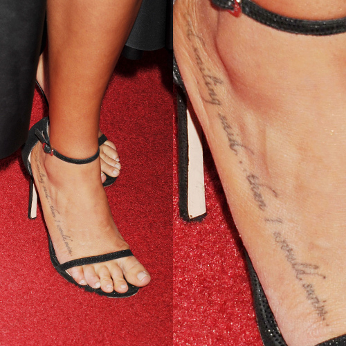 serinda swan feet