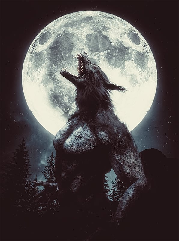 werewolf artwork