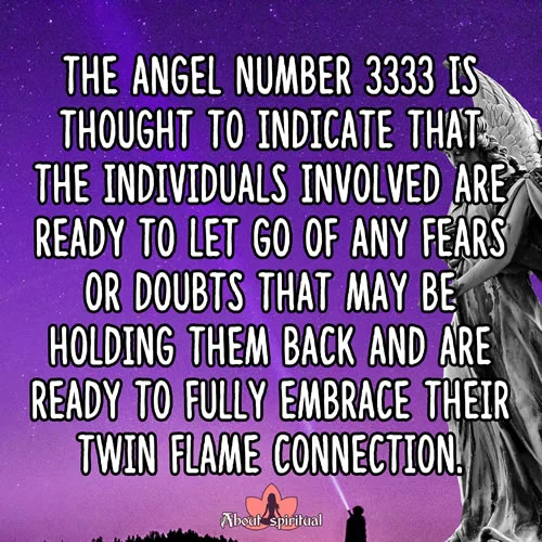 3333 angel number twin flame