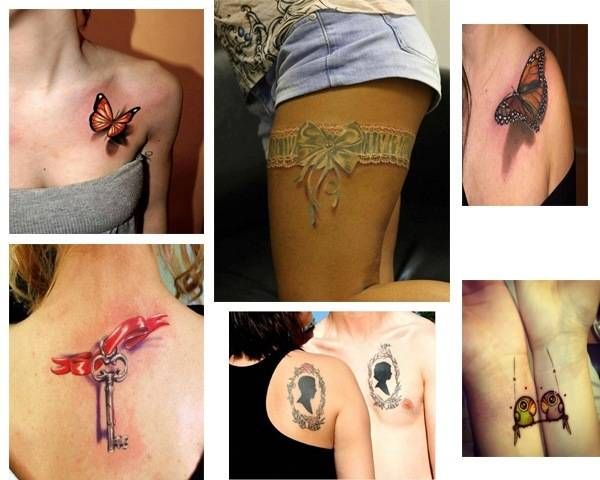 tatuajes en 3d para mujeres