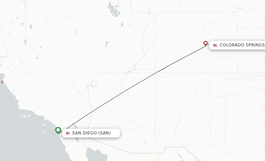 san diego to colorado flights