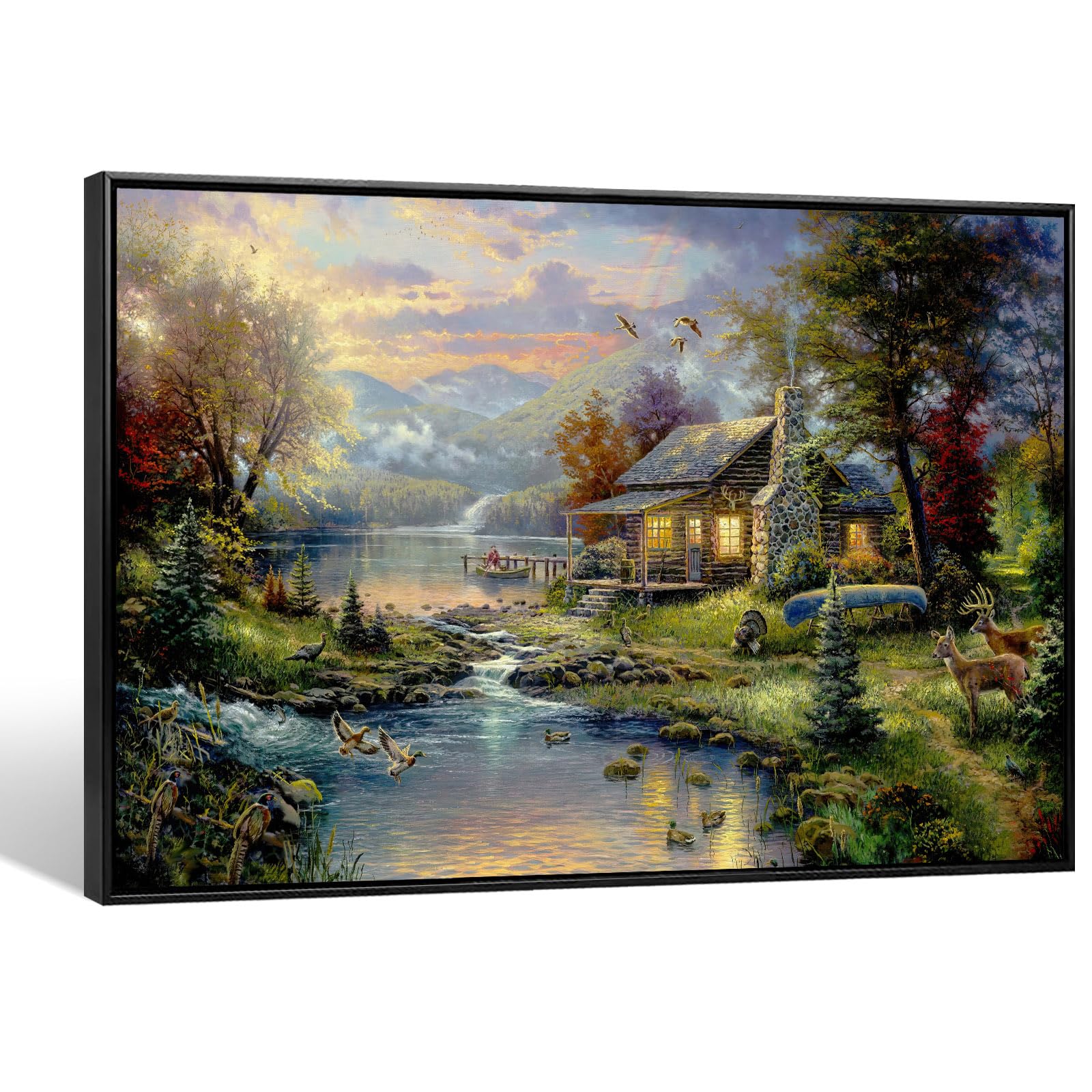 kinkade paintings worth