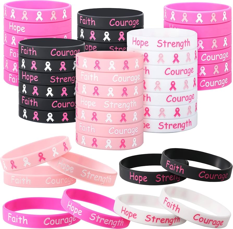 pink breast cancer bracelets